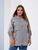 Жіноча вітрівка вільного крою plus size арт.0494 легка куртка з плащівки водонепроникна розмір 50-52 Світло-сірий