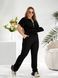 Костюм-двойка брючный plus size арт.0531/1 48-50 Черный
