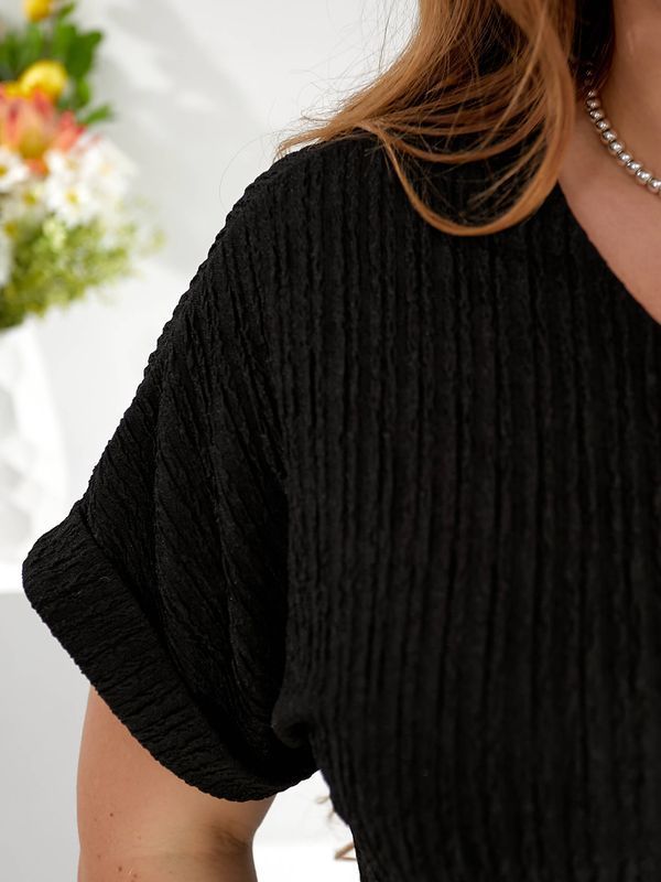 Костюм-двойка брючный plus size арт.0531/1 48-50 Черный