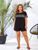 Женский повседневный комплект plus size арт.0497 футболка с шортами размер 52-54 принт леопардовый