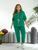 Стильний прогулянковий костюм plus size арт. 0523/1 48-50 Трава