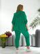 Стильний прогулянковий костюм plus size арт. 0523/1 48-50 Трава