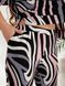 Стильный брючный костюм двойка Plus Size американский креп арт.0532/1 48-50 Бирюзовый